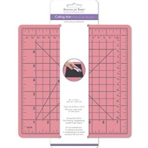 Pink Cutting Mat 8" x 8" in